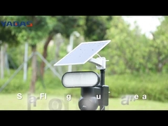 4G Kleur Nachtzicht CCTV Camera H.265 Compressie 355o Pan 120o Tilt Solar PTZ Camera